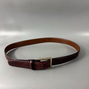 Men's Wearhouse 1145-06 Brown Leather Belt, Size 34/85